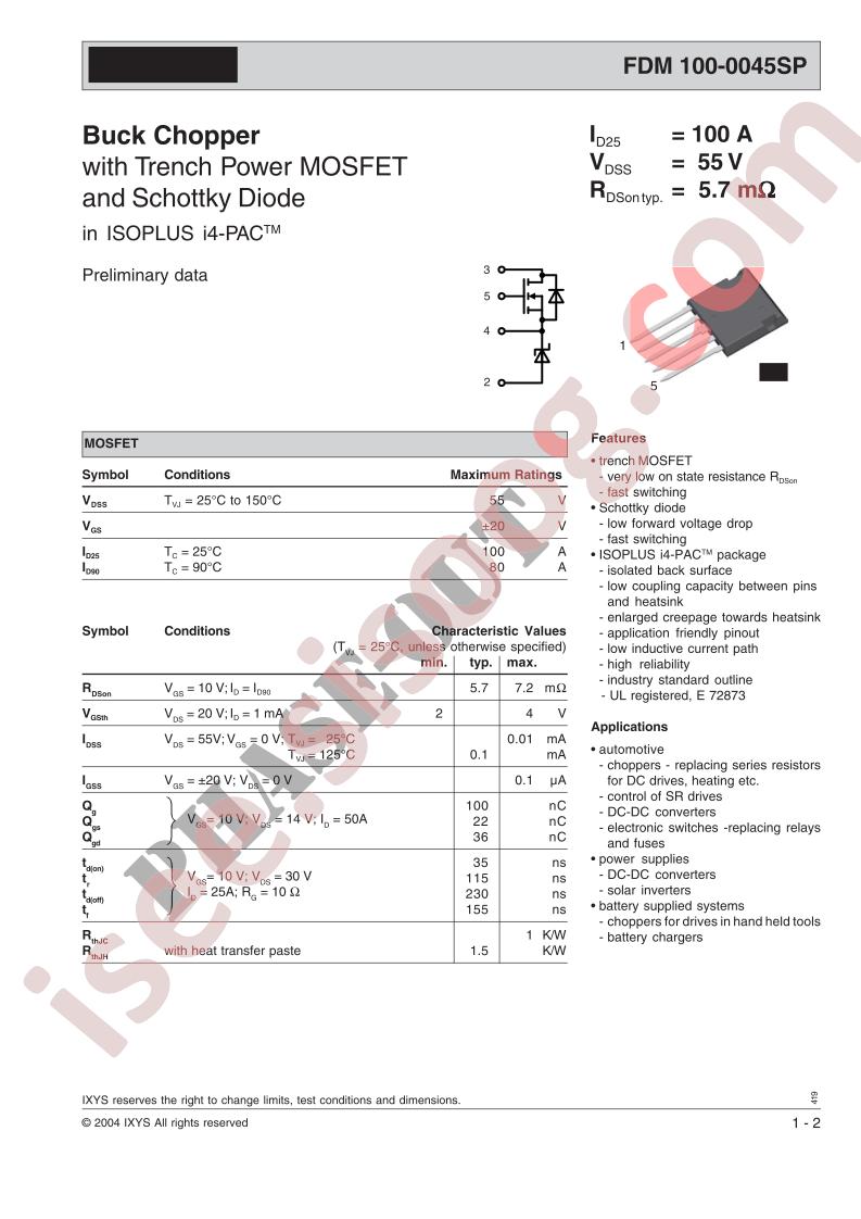 FDM100-0045SP