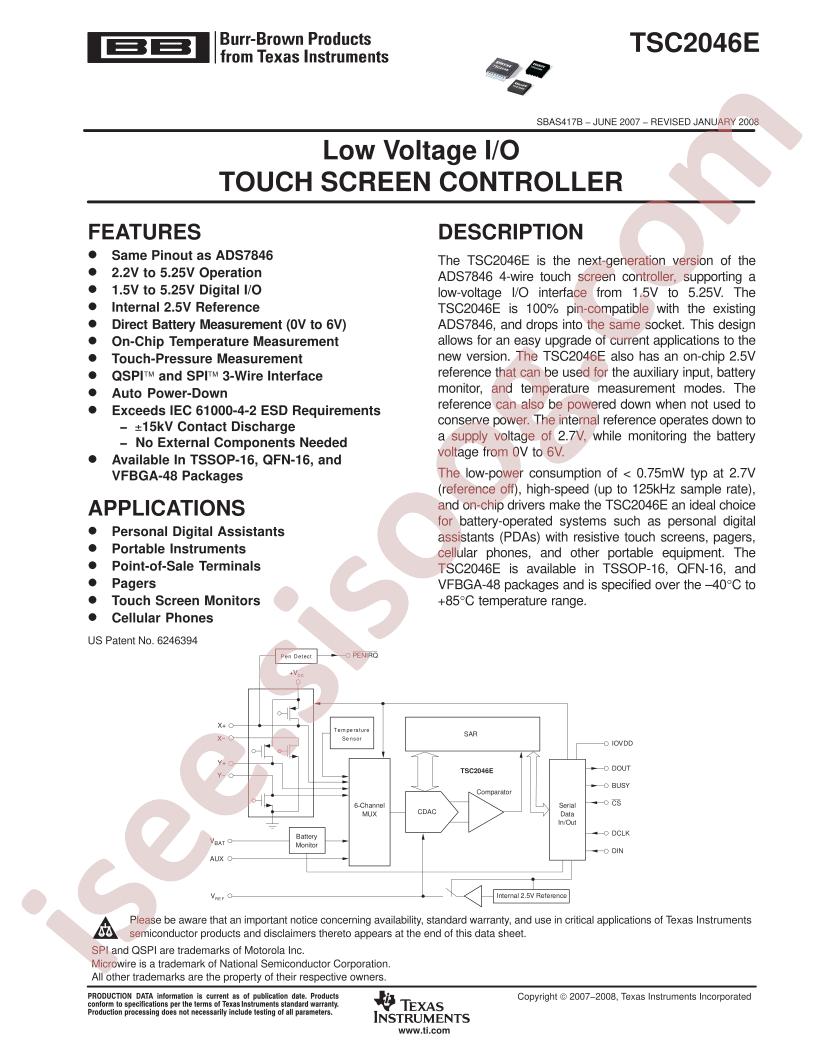 TSC2046E