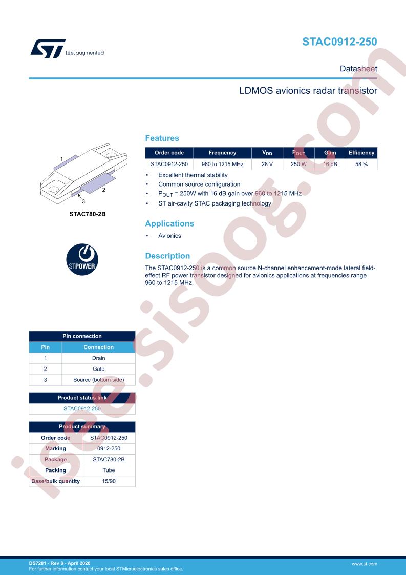 STAC0912-250