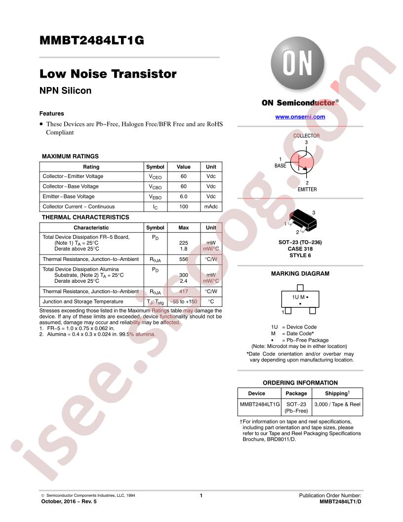 MMBT2484LT1