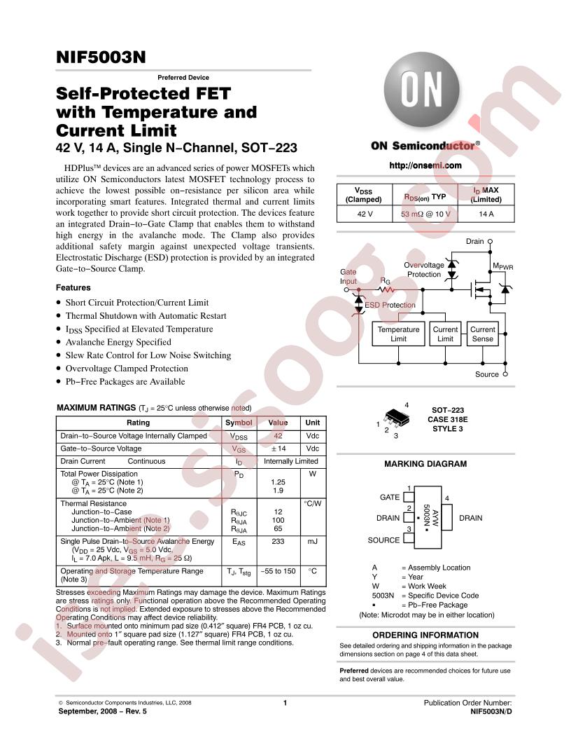 NIF5003N