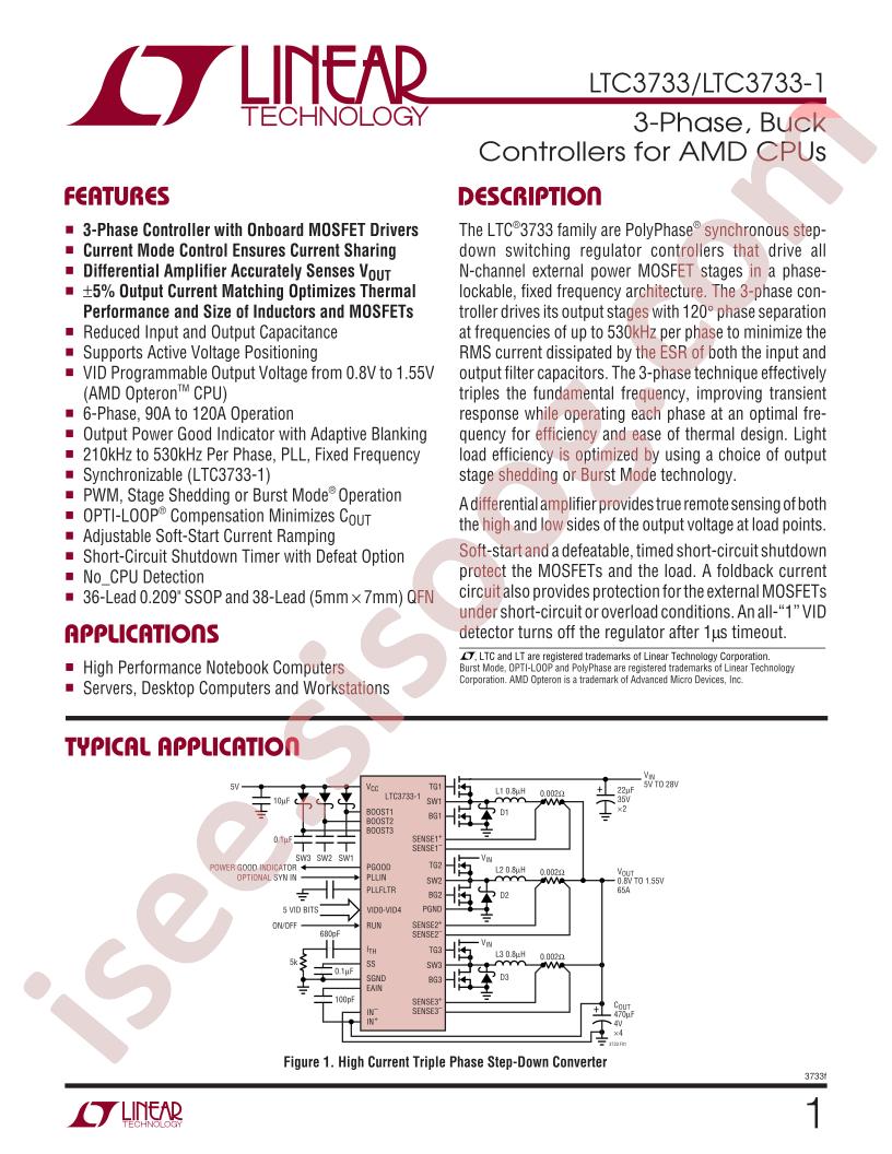 LTC3733/-1