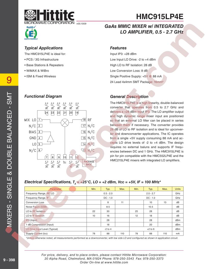 HMC915LP4E