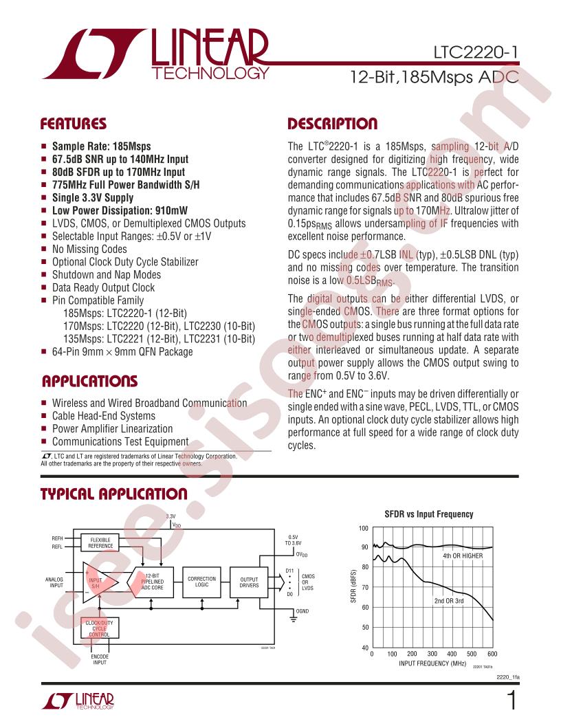 LTC2220-1