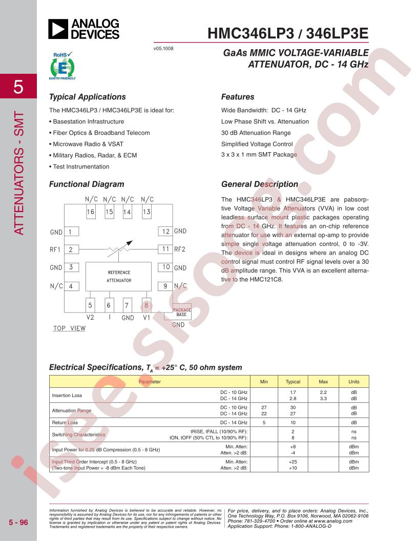 HMC346LP3(E)