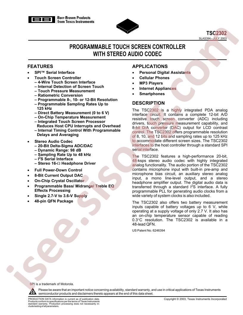 TSC2302