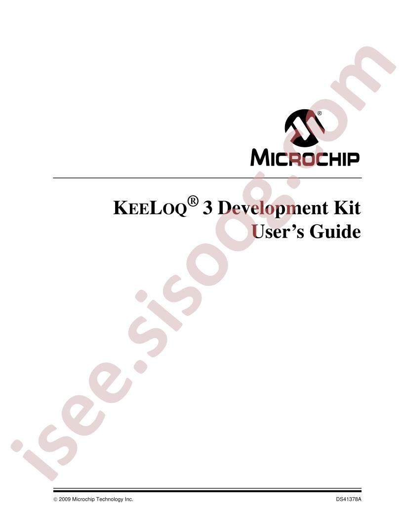 KEELOQ® 3 Dev Kit