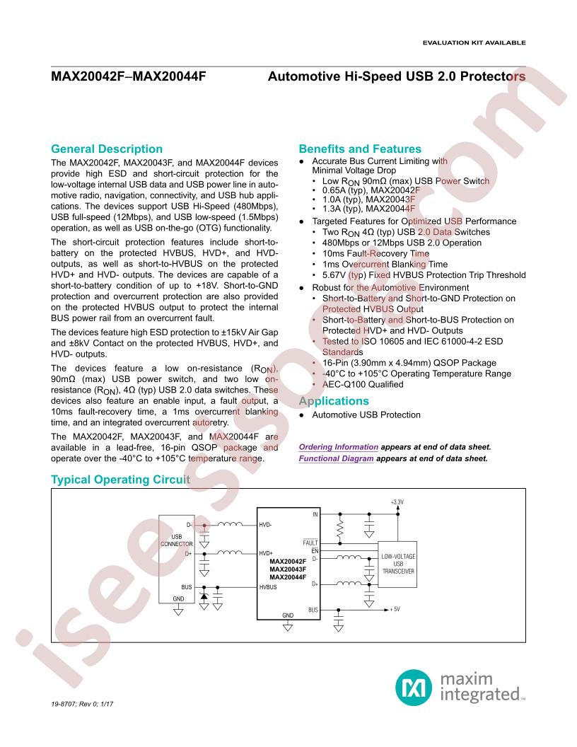 MAX20042F–MAX20044F~