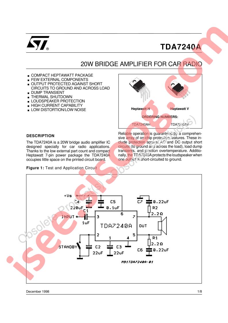 TDA7240A