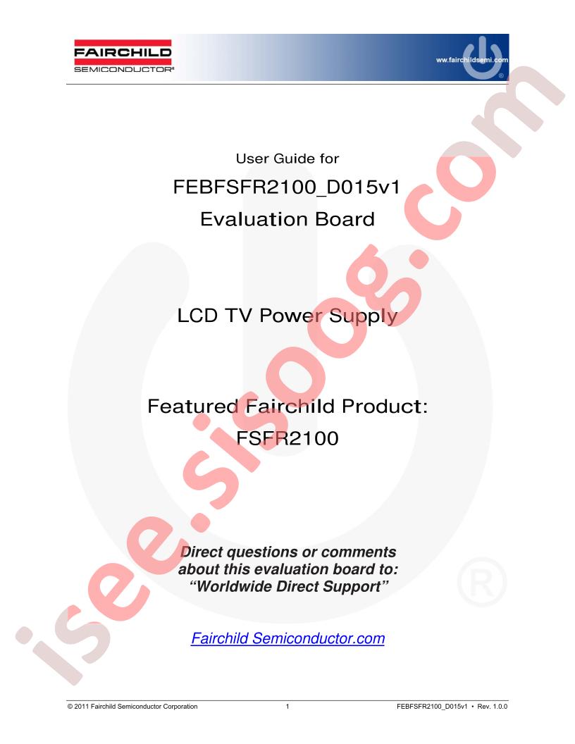 FSFR2100 User Guide