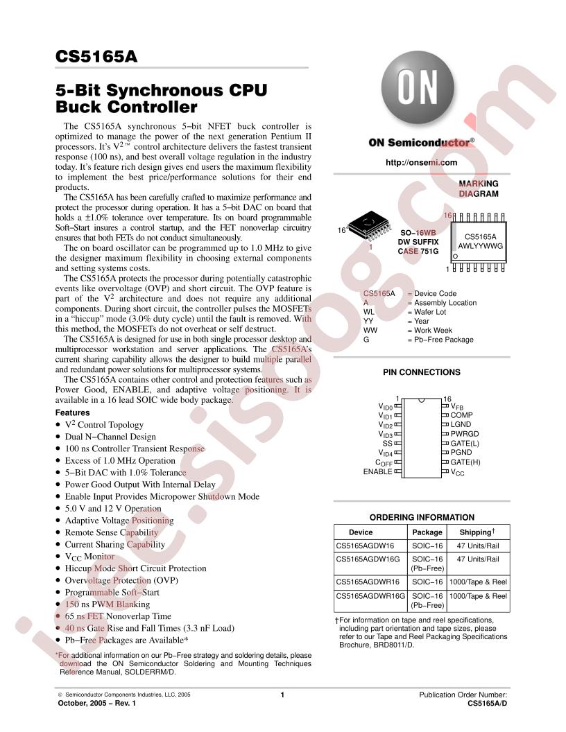 CS5165A