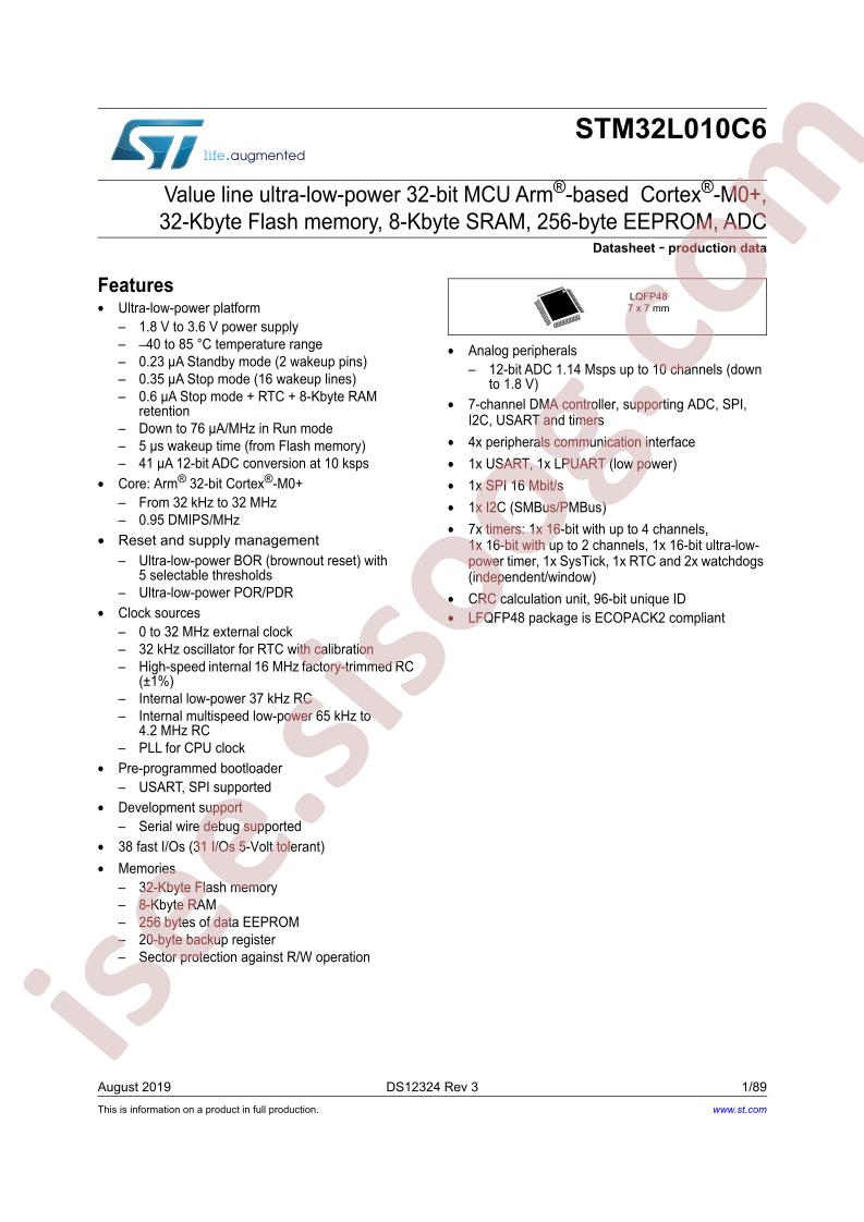 STM32L010C6