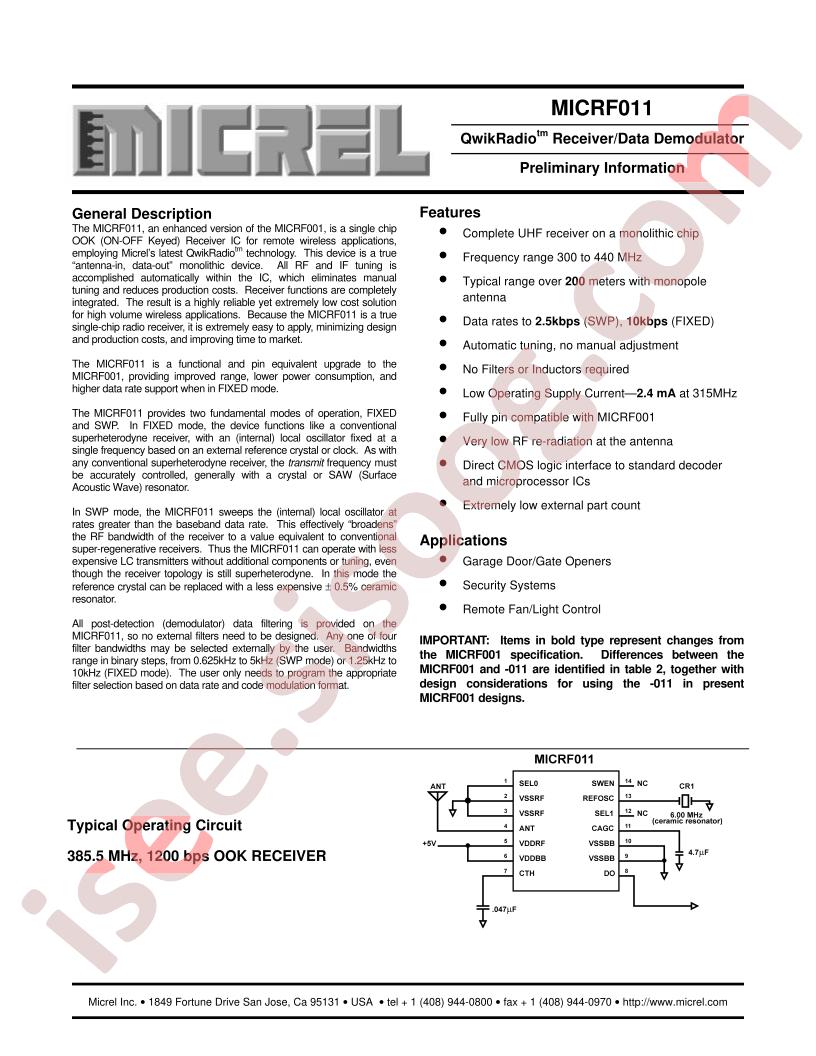 MICRF011