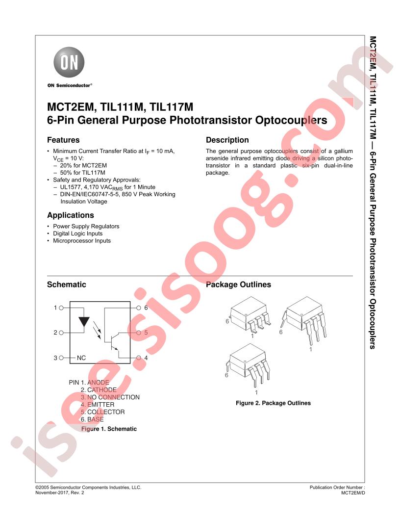 MCT2xxM Series