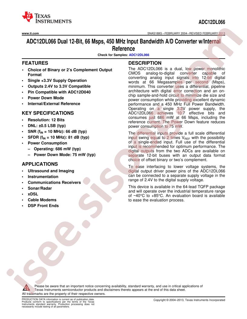 ADC12DL066