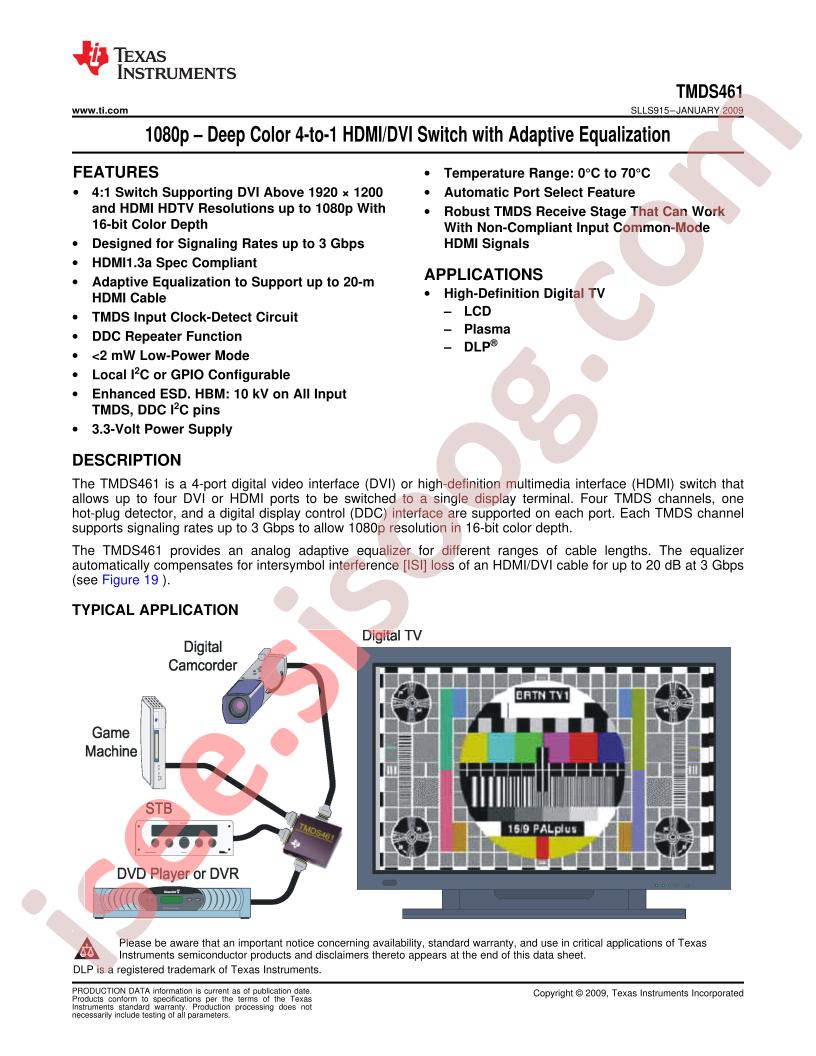 TMDS461