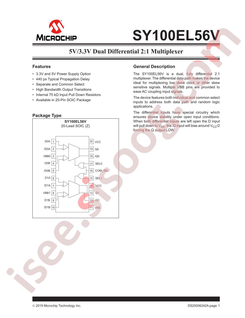 SY100EL56V