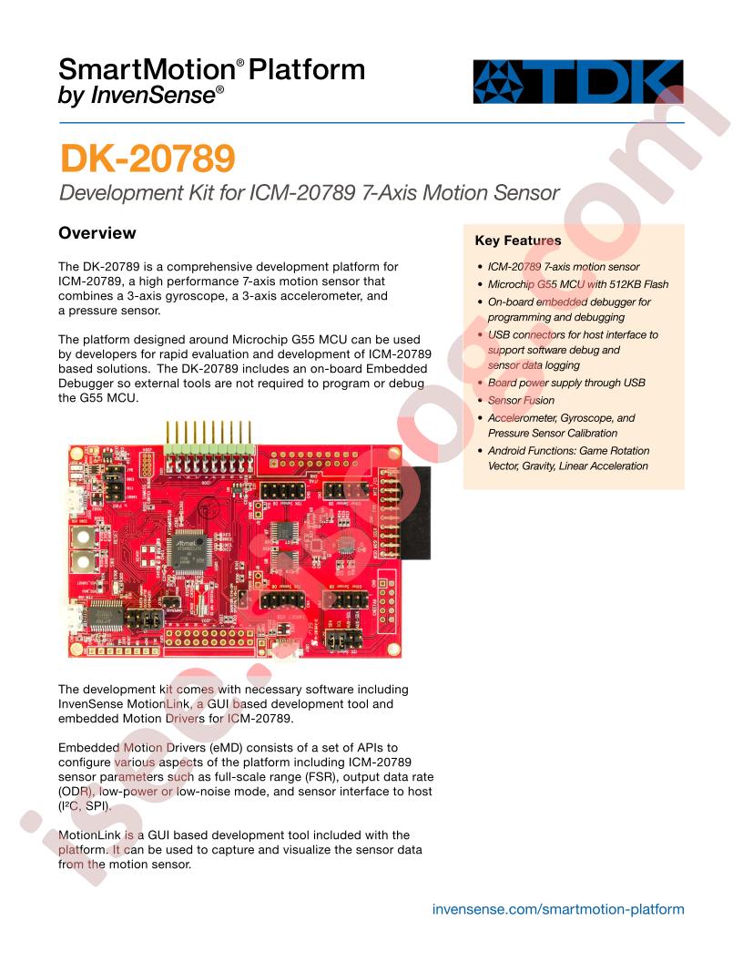 DK-20789 Datasheet