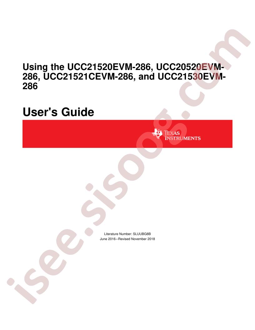 UCC2x52xEVM-286 User Guide