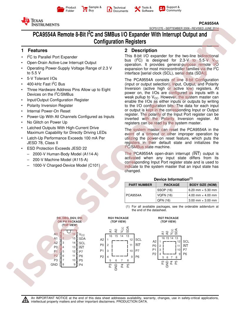 PCA9554A