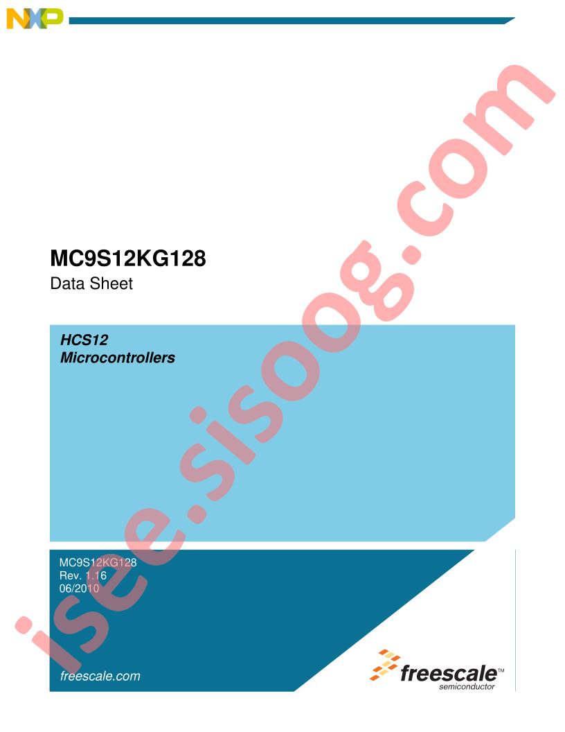 MC9S12KG128
