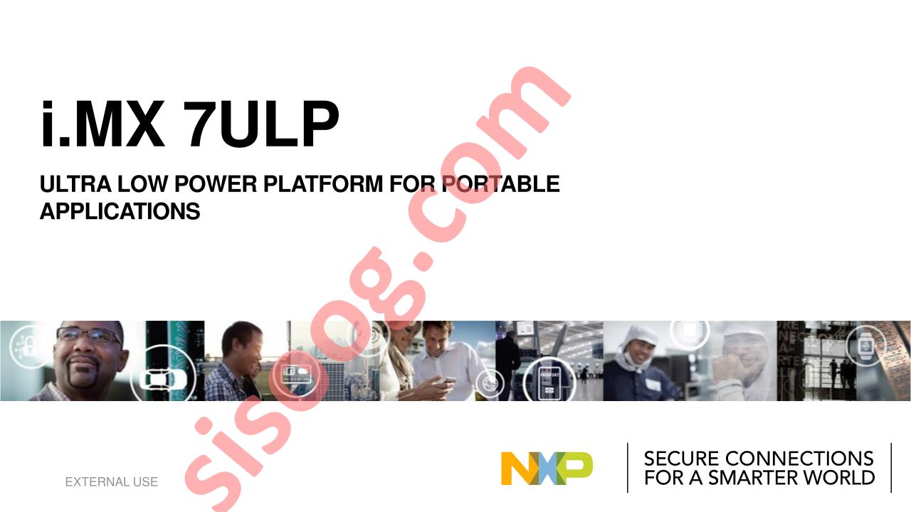 i.MX 7ULP SixPack Presentation
