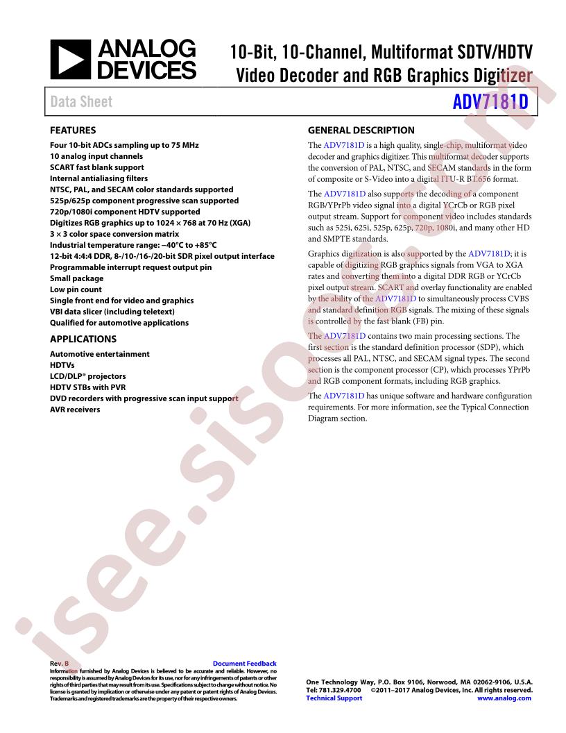ADV7181D