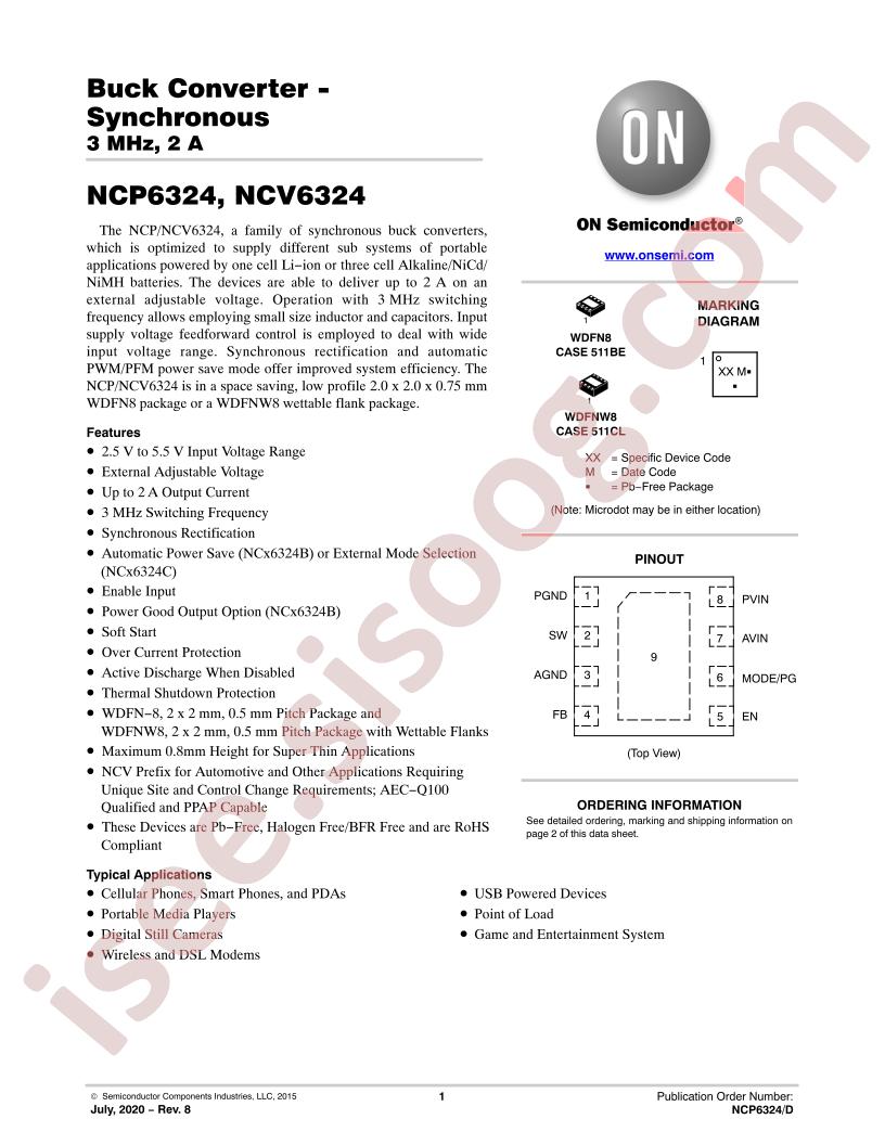 NCP6324, NCV6324