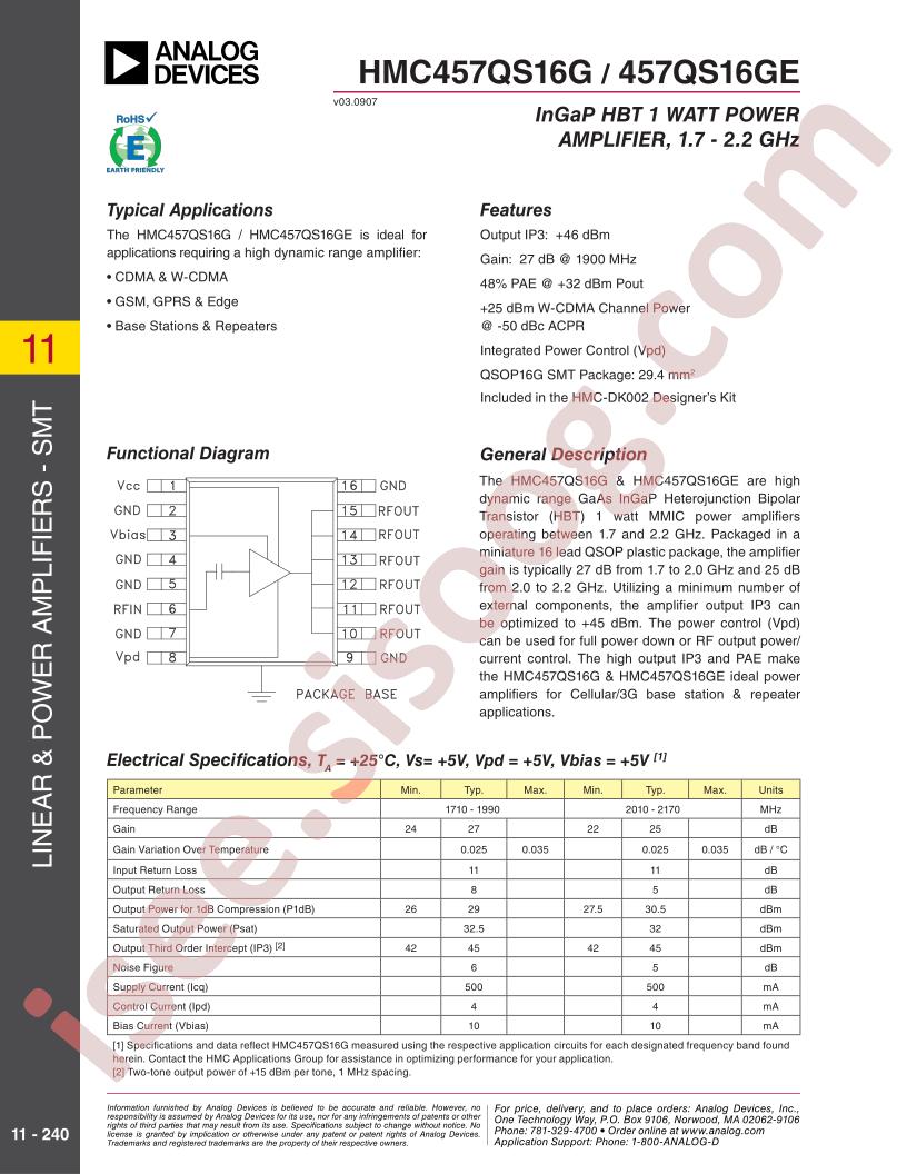 HMC457QS16G/E