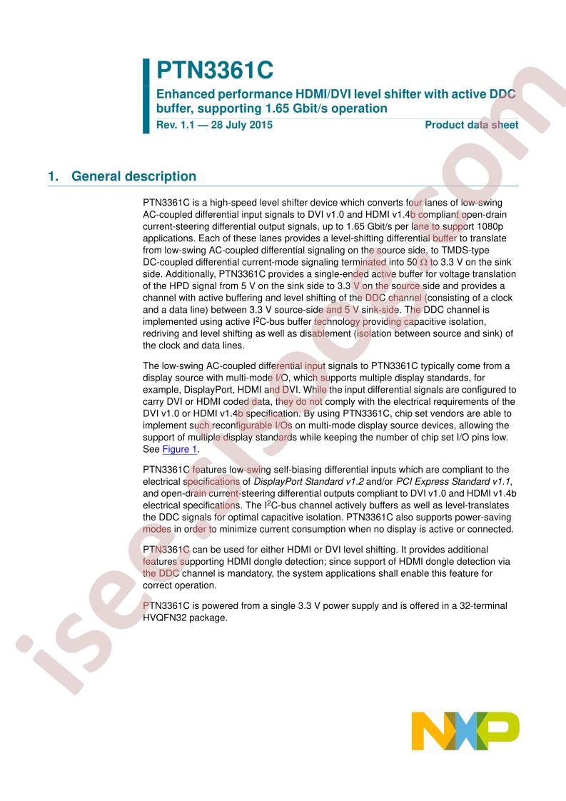 PTN3361CBS
