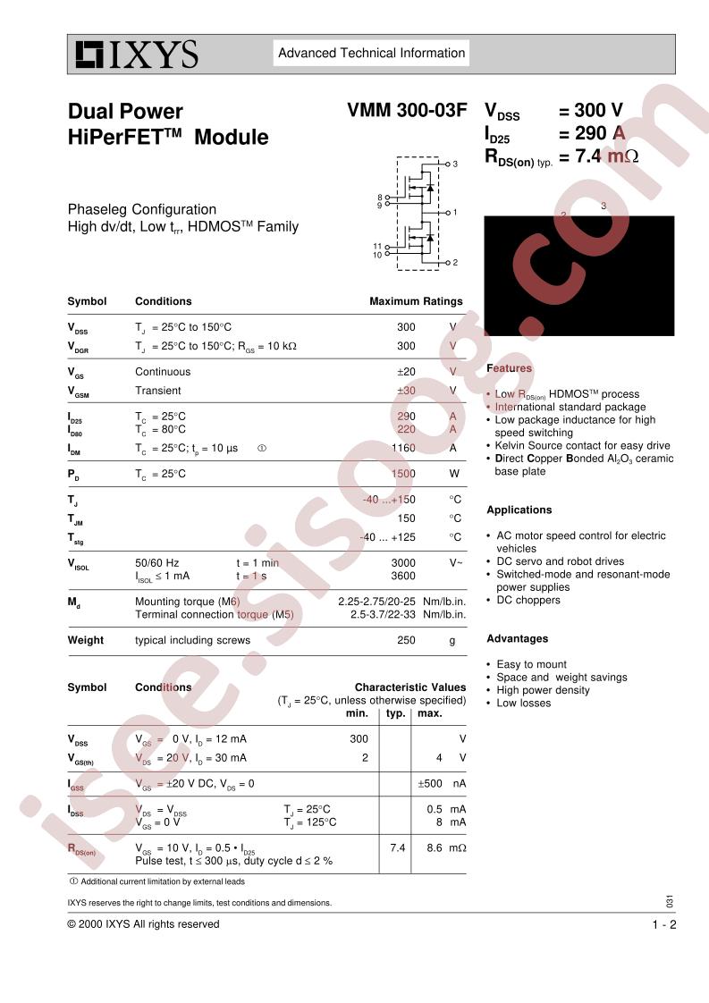 VMM300-03F