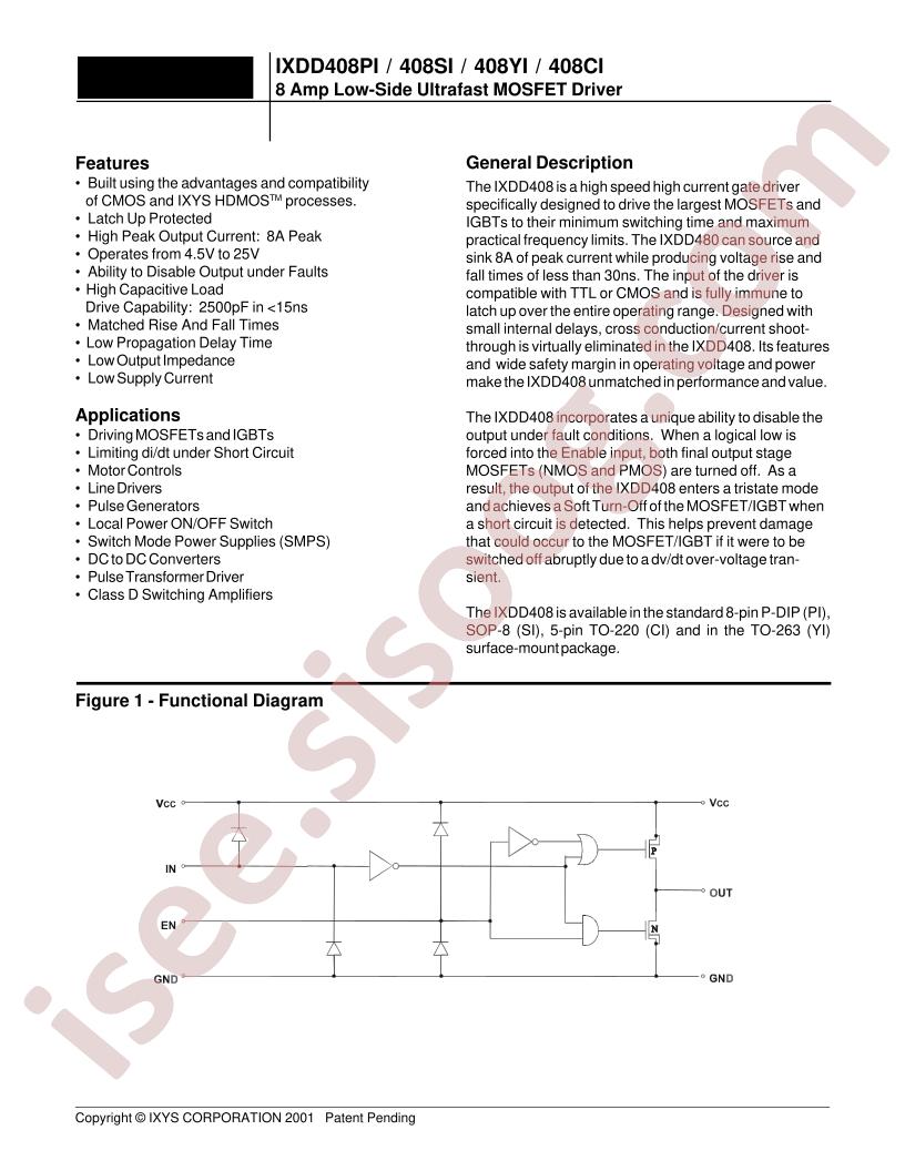IXDD408(CI,PI,SI,YI)