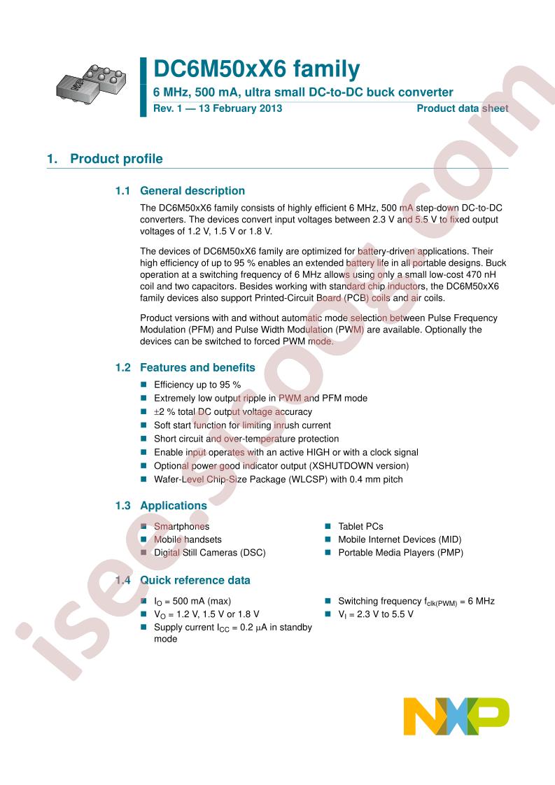 DC6M50yX6 Datasheet