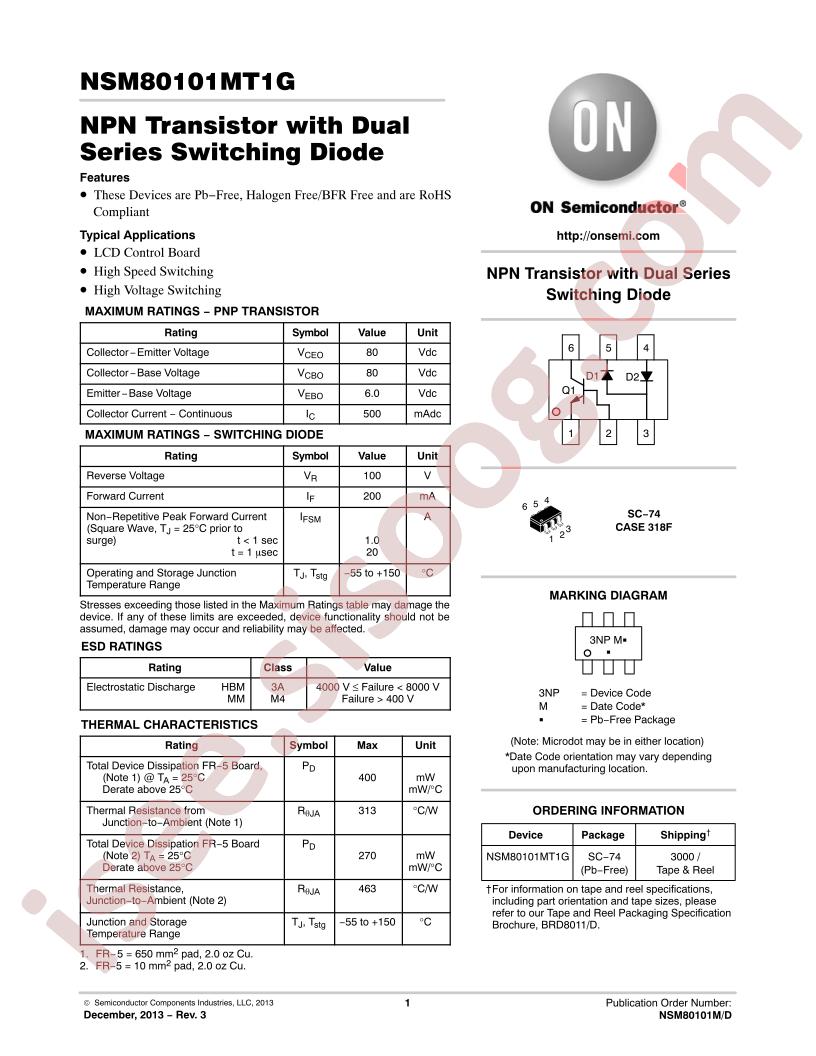 NSM80101MT1G