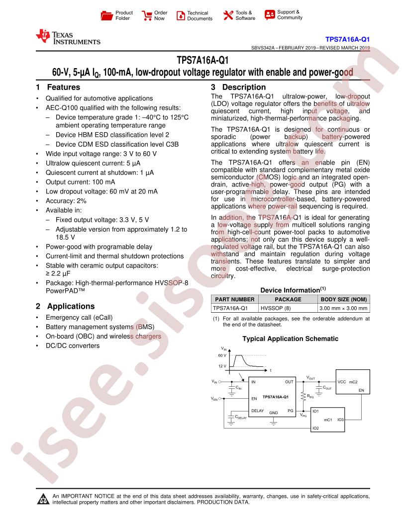 TPS7A16A-Q1