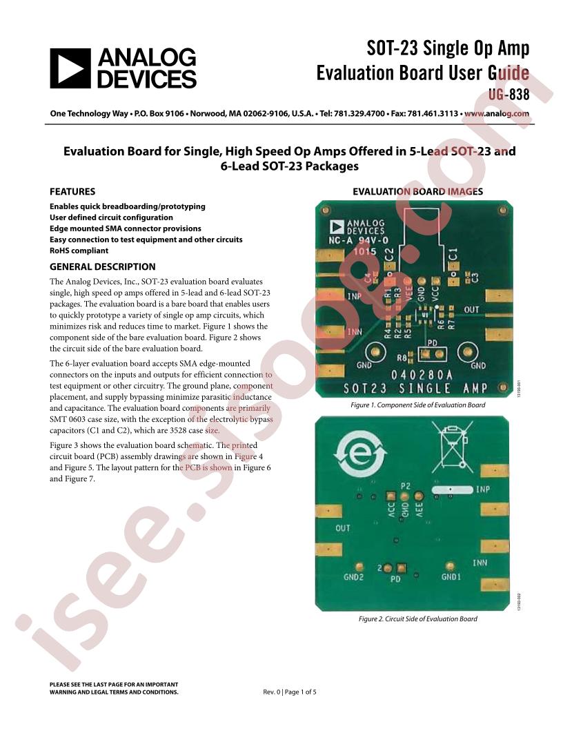 Eval Brd Guide (SOT-23)