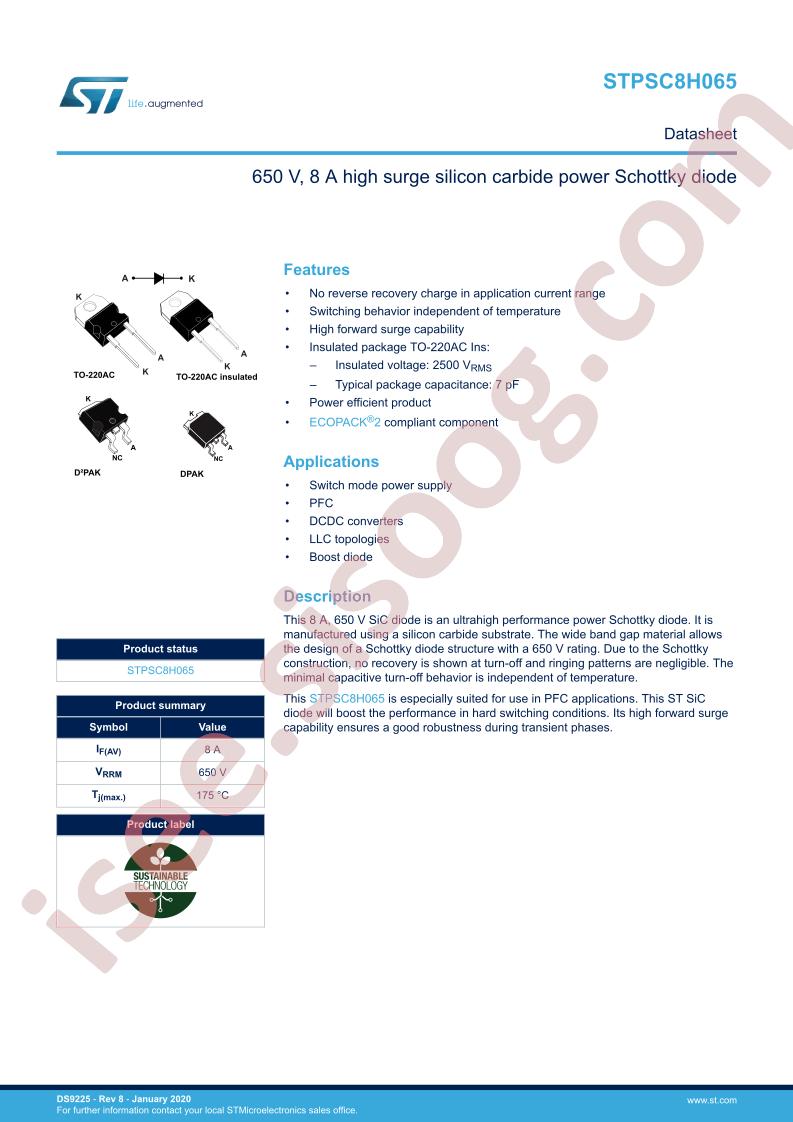 STPSC8H065