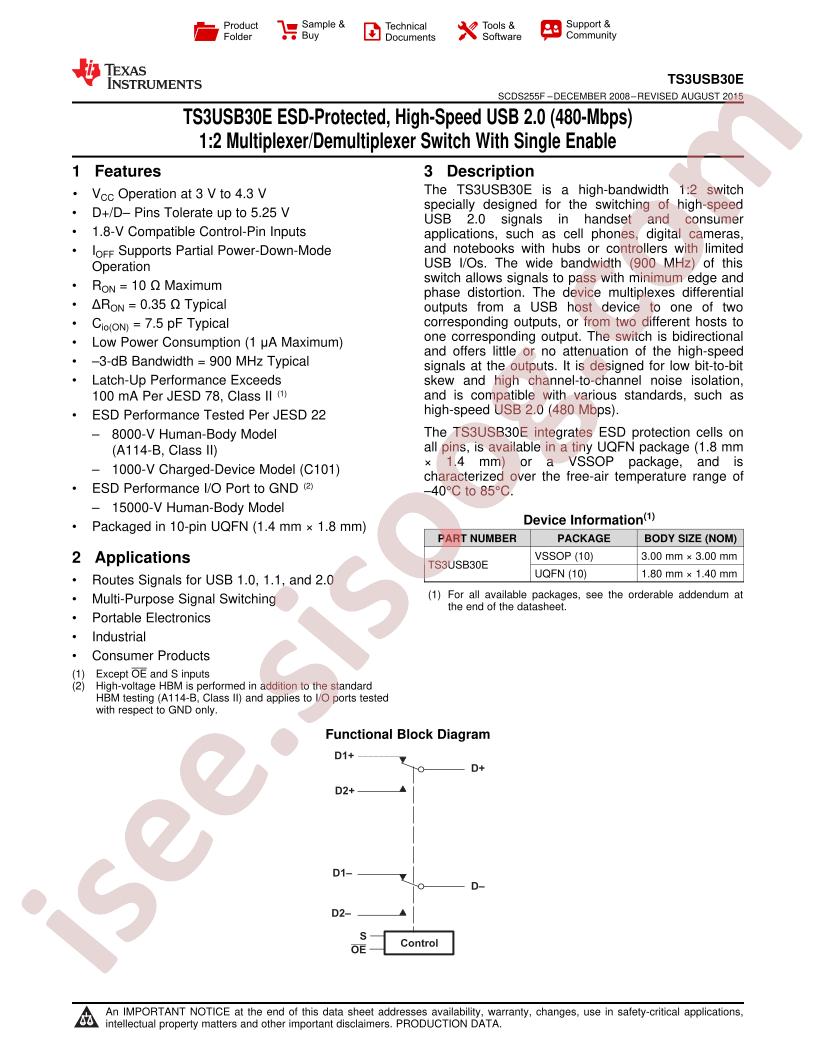 TS3USB30E