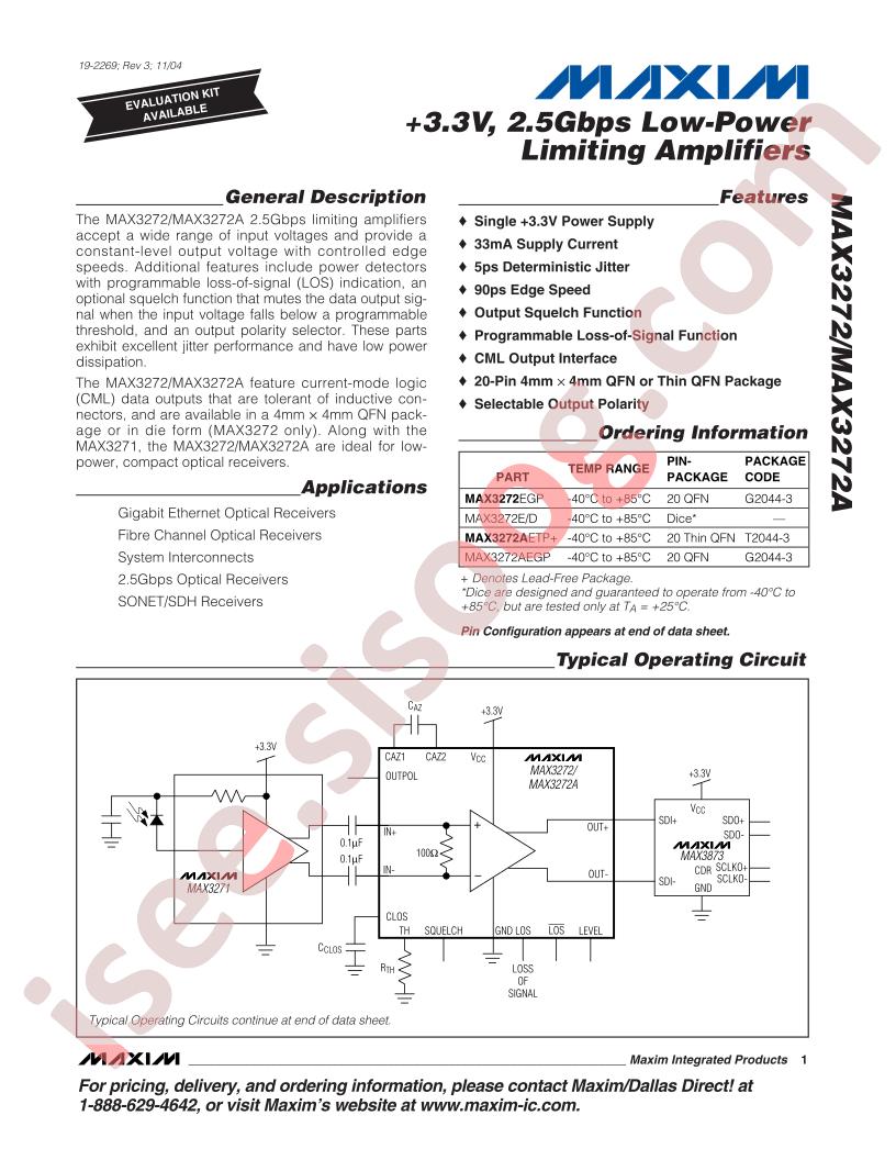 MAX3272(A)