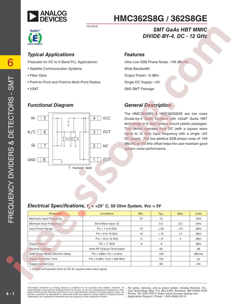 HMC362S8G(E)