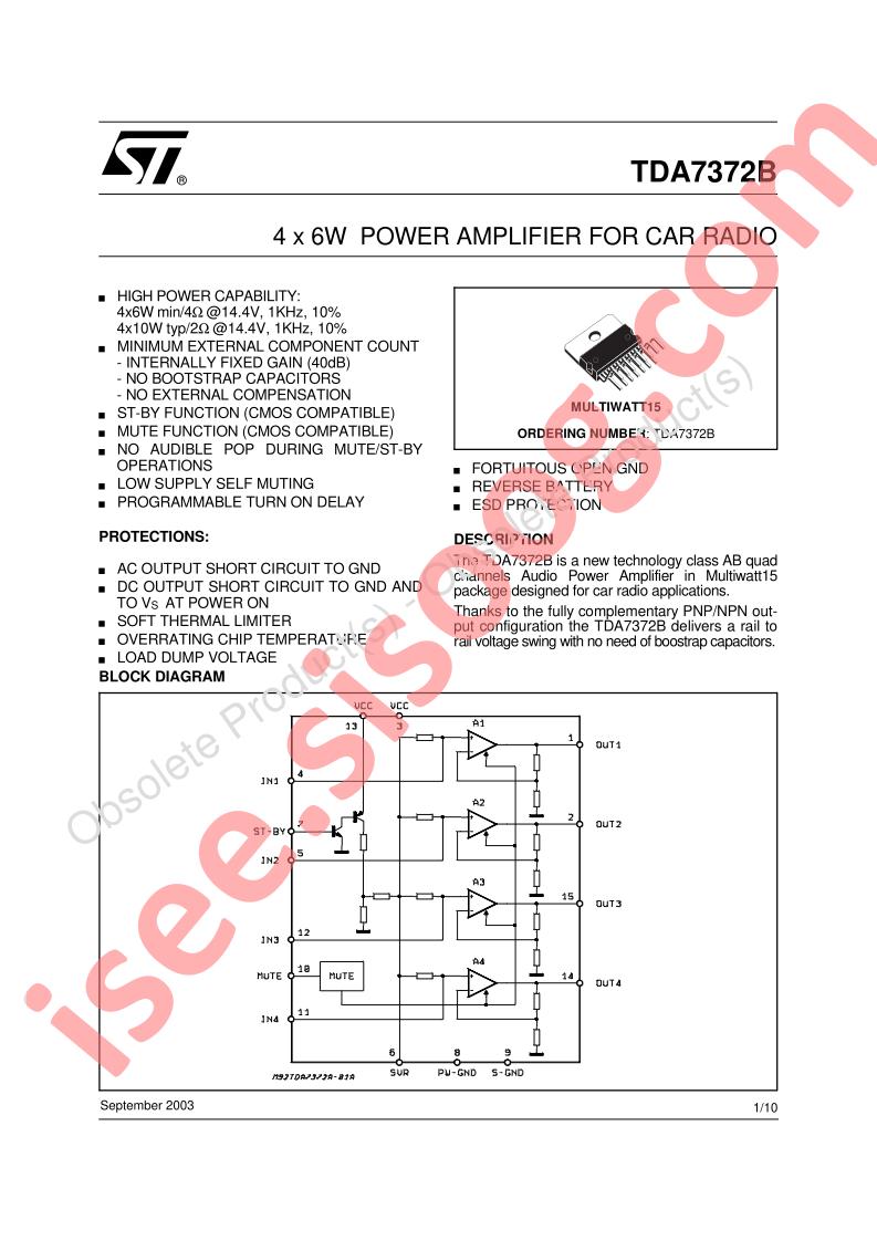 TDA7372B