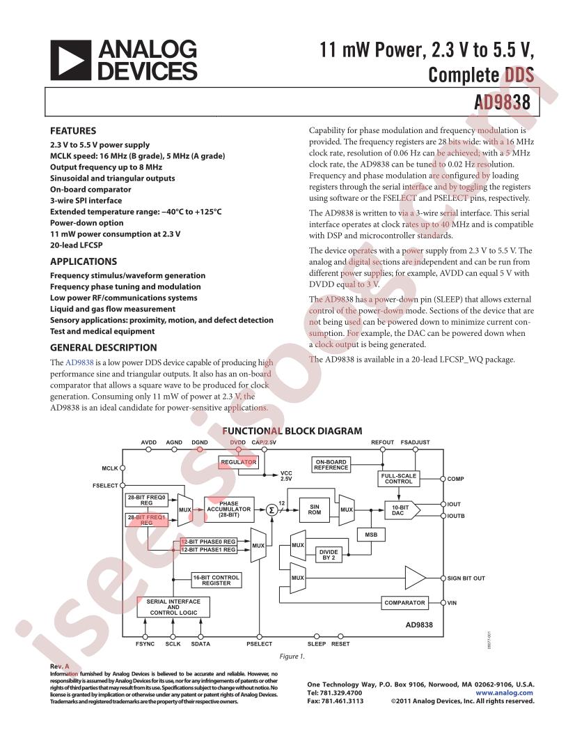 AD9838