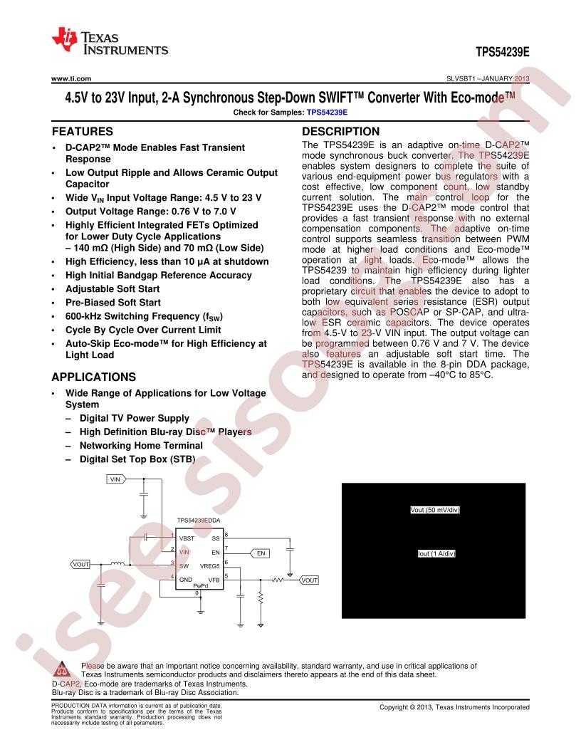 TPS54239E