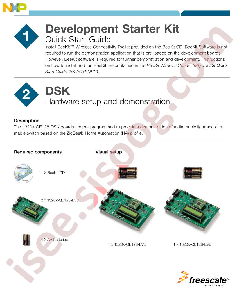 1320X-QE128-DSK Quick Ref Guide
