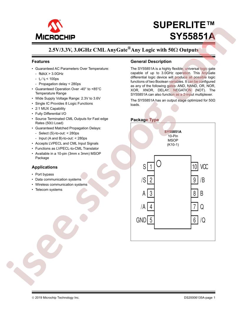 SY55851, SY55851A