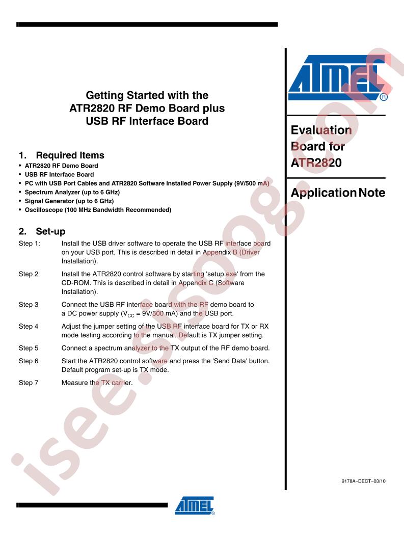 ATR2820 Appl Note