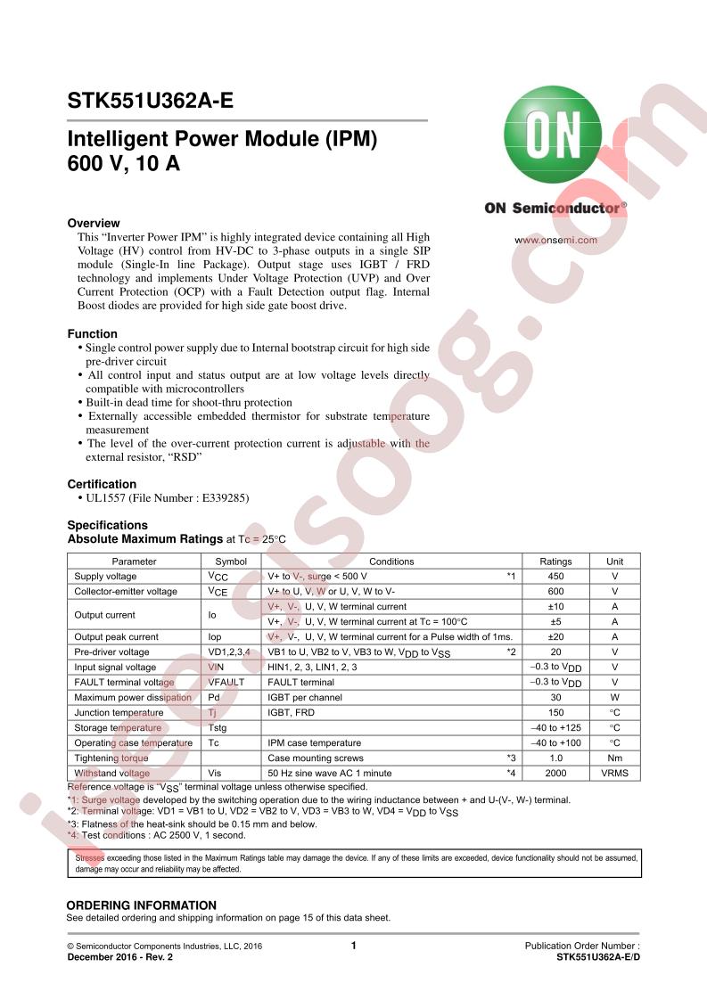 STK551U362A-E