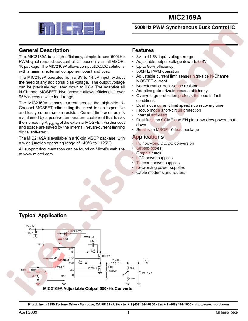 MIC2169A