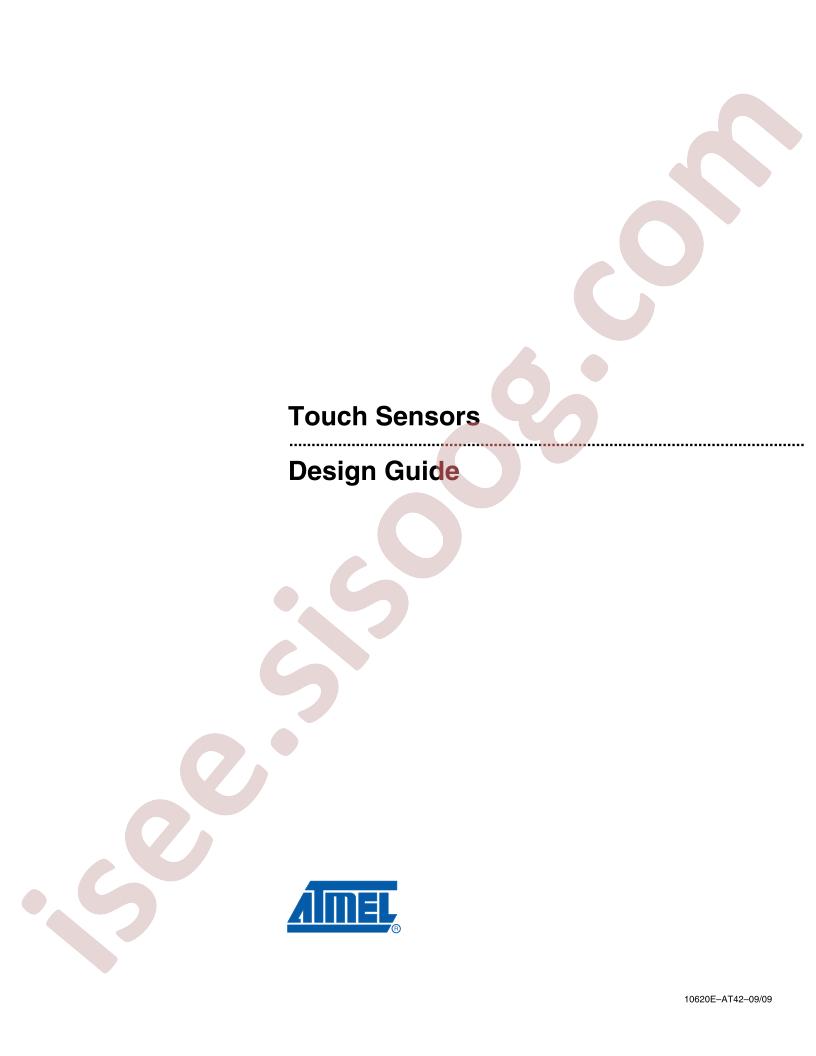 Touch Sensors Design Guide