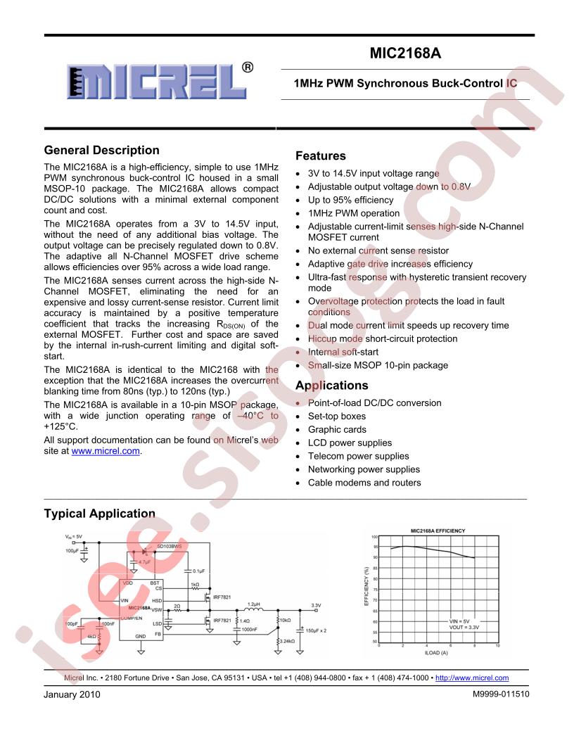 MIC2168A